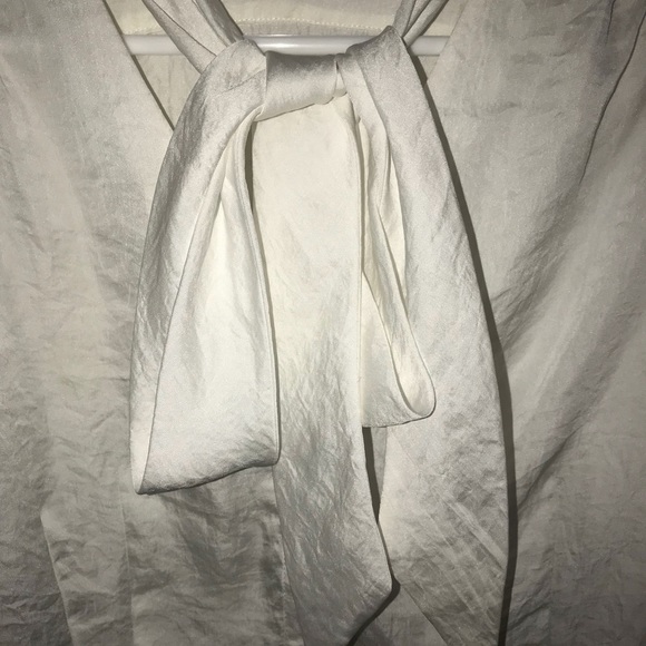 Calvin Klein Blouse White Like New - Picture 7 of 8